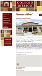 Mobile Screenshot of colegiobiblico.net